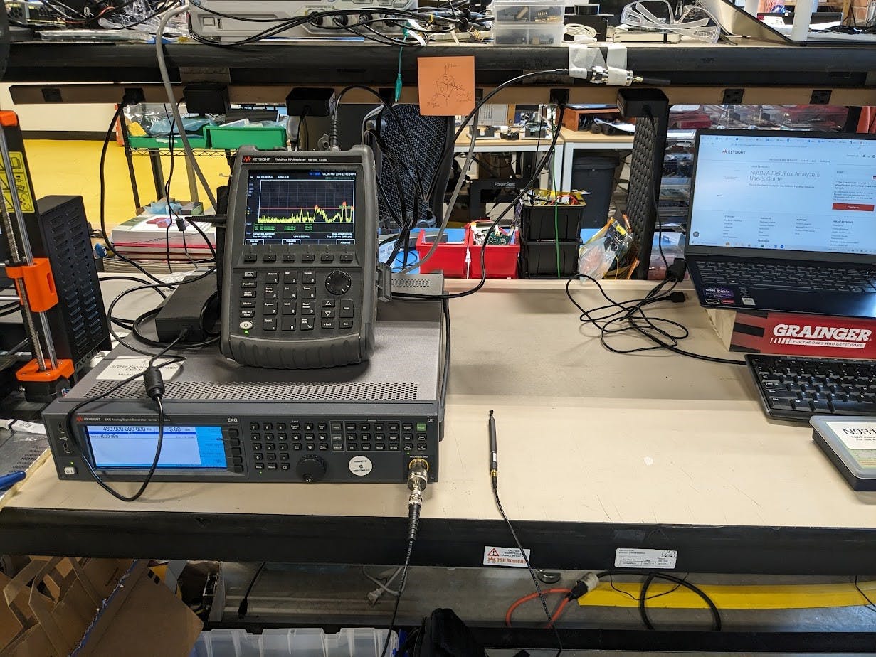 Pre-Certification Testing using a Network Analyzer and Signal Generator